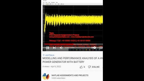 MODELLING AND PERFORMANCE ANALYSIS OF A HYBRID WIND AND SOLAR POWER GENERATOR WITH BATTERY