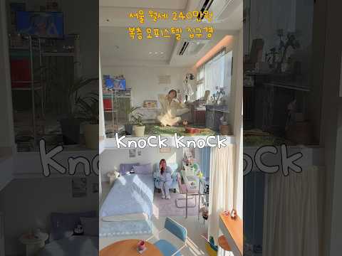 월세 240만원 서울 투룸 오피스텔 룸투어