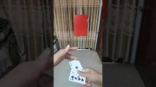 Card Throwing Trick Shots 64 #shorts #trickshot #cardthrowing #card