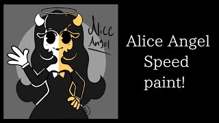 [Speedpaint] BATIM Alice Angel