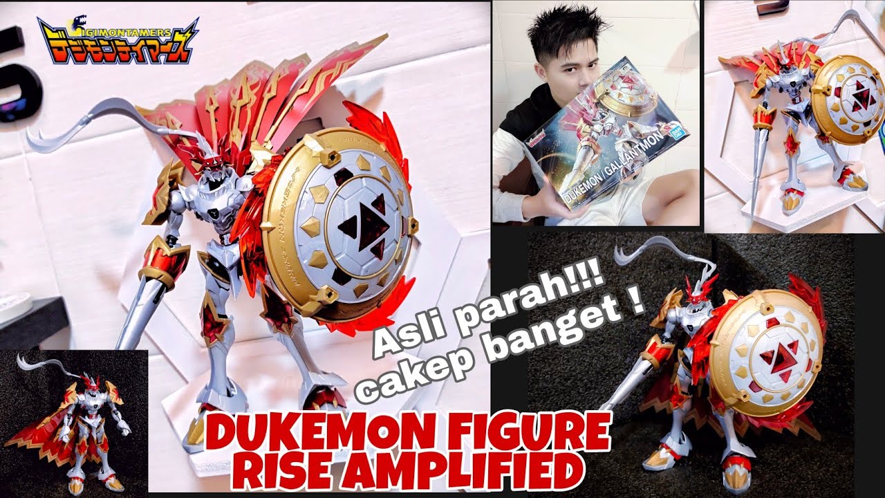 DUKEMON / GALLANTMON FIGURE RISE AMPLIFIED by BANDAI