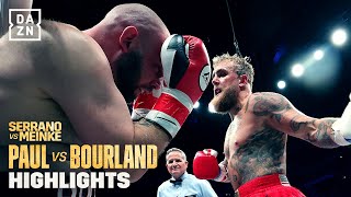 Jake Paul 1st Round Knockout vs. Ryan Bourland | Fight Highlights