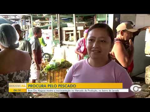 Movimento segue intenso no Mercado da Produção, na Levada, nesta Sexta-Feira Santa - 03/04/2026