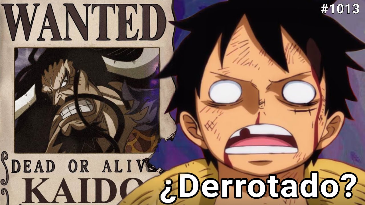 ONE PIECE 1013 ¡EPICO! | ¿LUFFY DERROTADO? | KID ENTRA EN ACCION | KAIDO LA CREATURA MAS FUERTE