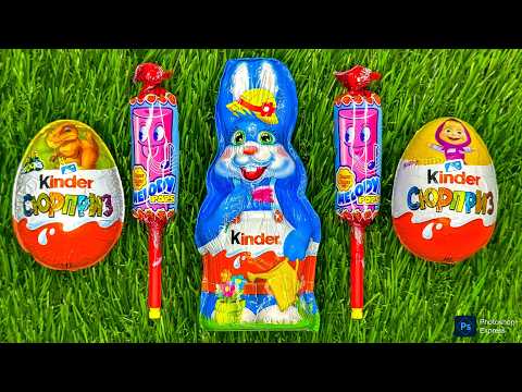 Chocolate Kinder Surprise MAXI Egg Opening | Satisfying ASMR for Sleep & Relaxation