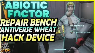 ABIOTIC FACTOR Anvil Locations, Where To Get Antiverse Wheat & Hacking Recipes! Survival Essentials!