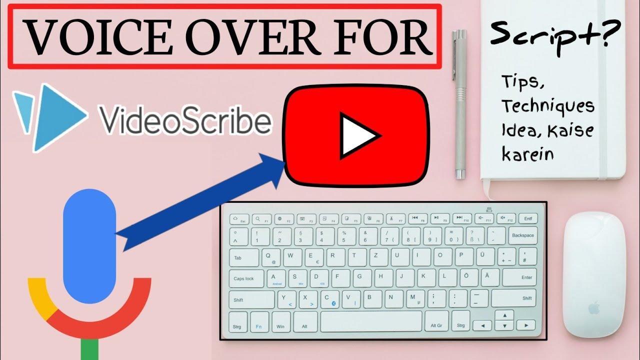 How to match voice with text in videoscribeVideoscribe me voice over