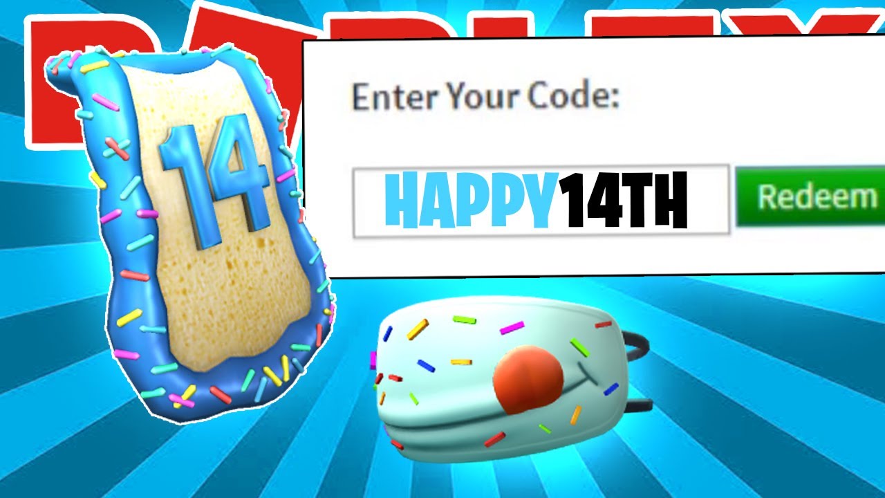 New Leaked Free Items On Roblox 14th Anniversary Youtube - roblox songs happier roblox free item codes