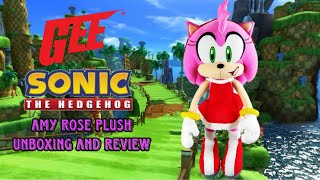 GEE Sonic The Hedgehog Amy Rose Plush Unboxing And Review! 
