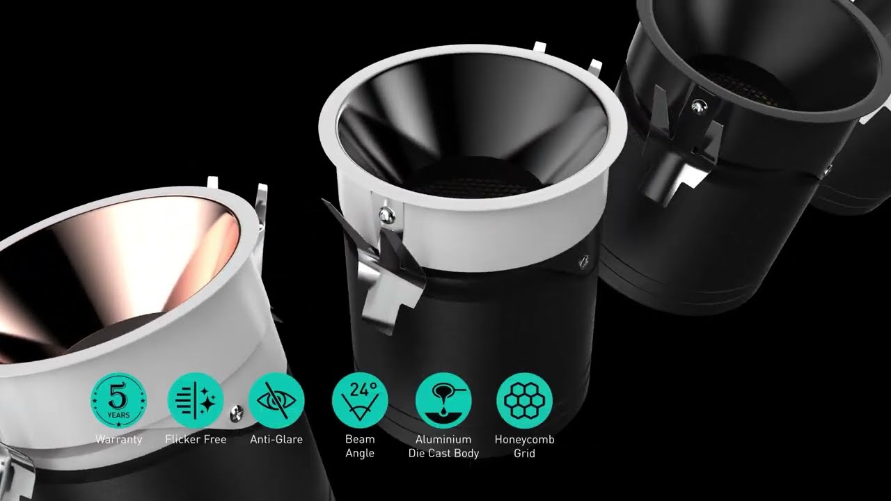 Kolors LUMA COB Spot Light - premium deep recessed lighting for bold, glare-free interiors.