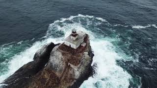 Mavic Pro Flight to Tillamook Rock Lighthouse