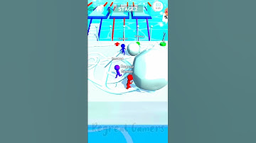 Snow Race Game 3D Level 2 💤 || #gaming #shorts #video