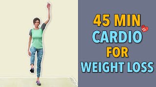 45 Min Low Impact Cardio Workout For Losing Weight