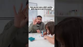 Fastest way to improve your child’s spelling #shorts