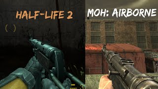 Medal of Honor Airborne vs Half-Life 2 Day of Defeat Weapons Mod Medal of Honor Airborne vs Half-Life 2 Day of Defeat Weapons Mod