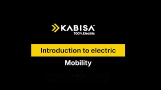 Introduction to Electric Mobility - Training Series