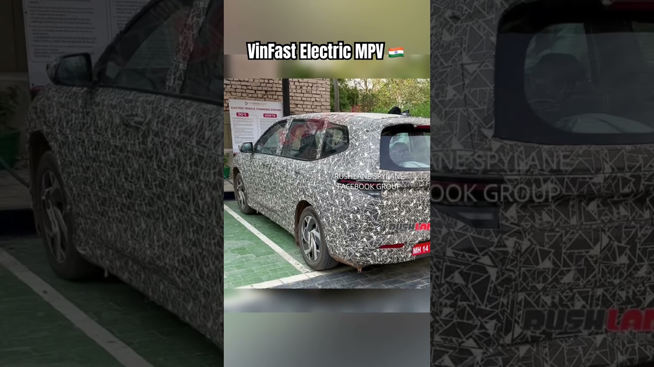 New VinFast Electric MPV Spied 