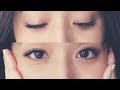 How to SAFELY apply false lashes under real lashes | 安全につけまつげを自まつ毛の下につける方法 [日本語字幕]