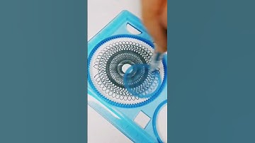 Beautiful Spirograph Design | #dkspiroart #asmrsounds #satisfyingasmr #viralshort #ytshorts