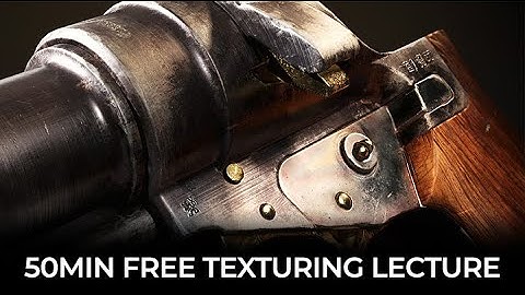 Czech VZ 30 Signal Flare Pistol - 50min Free Texturing Lecture