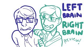 Left Brain Right Brain - Sanders sides animatic sneak peek
