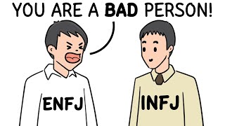 when ENFJ meets INFJ 🤣