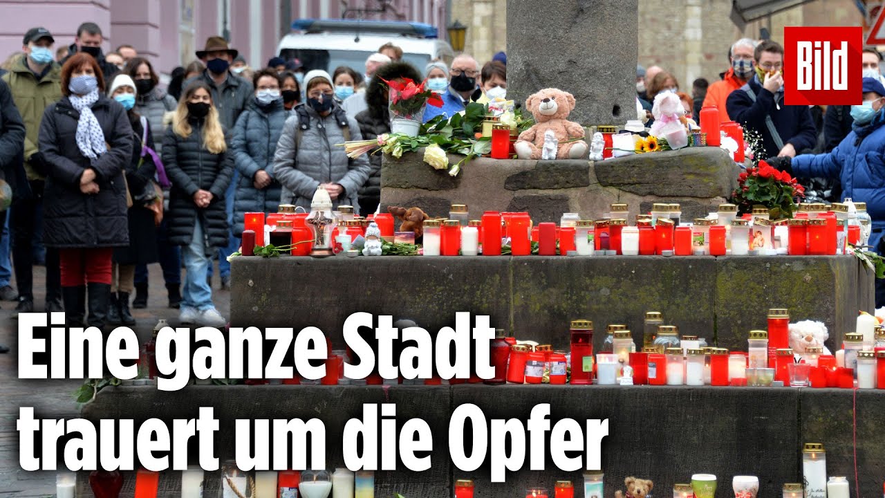 Trauer in Trier: Schweigeminuten für die Todes-Opfer