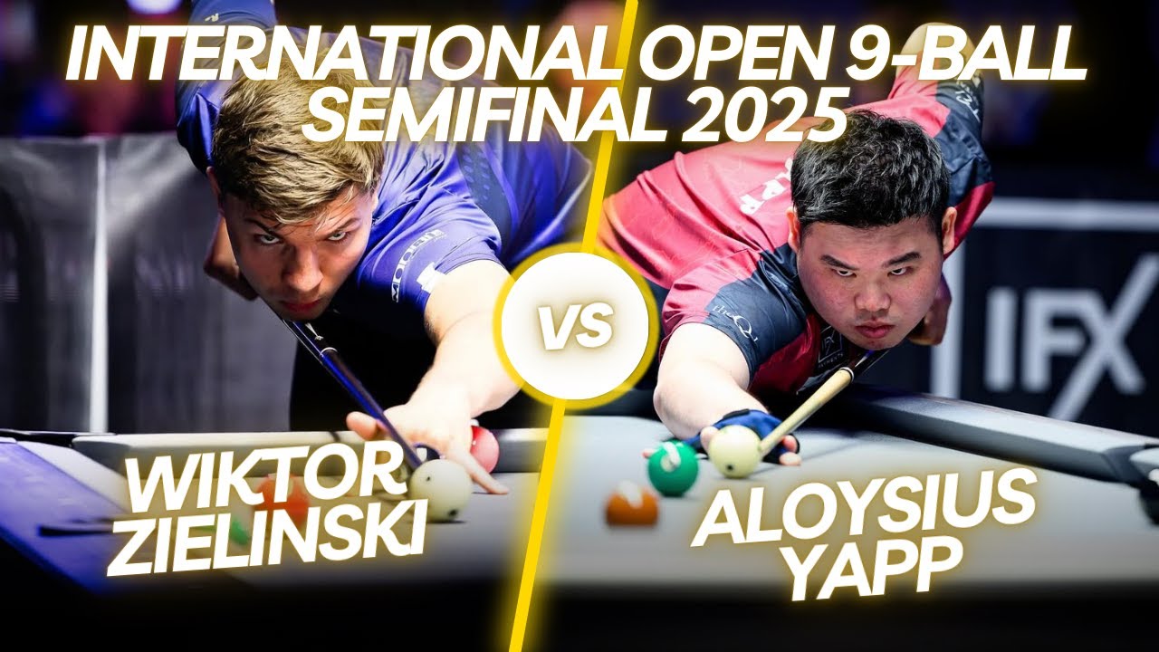 ПОЛУФИНАЛ | АЛОИЗИУС ЯПП vs ВИКТОР ЗЕЛИНСКИ | МЕЖДУНАРОДНЫЙ ОТКРЫТЫЙ 9BALL 2025