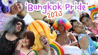 7 ตัวป่วน แบกห่วงยางเดินขบวนพาเหรด Bangkok Pride 2023 👠💦🏳️‍🌈🎉