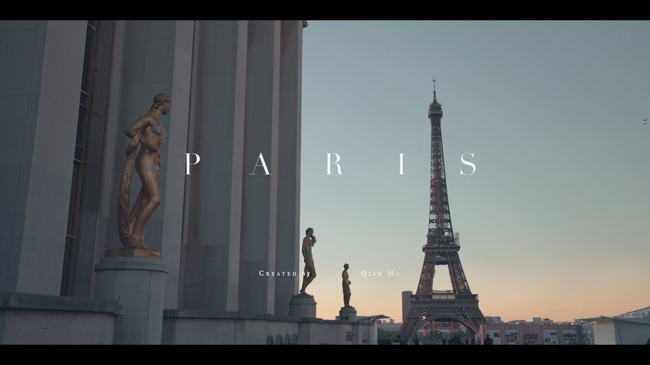 Paris cinematic travel (4K)