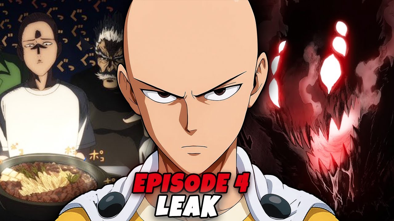 New Leaked Scenes of One Punch Man Season 3  Episode 4 🤮? Anime 3d