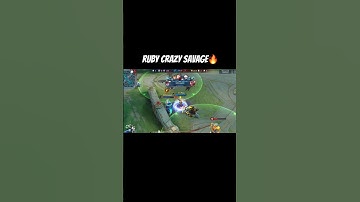 Ruby Savage Moments🔥 #mobilelegends #mlbb #montage