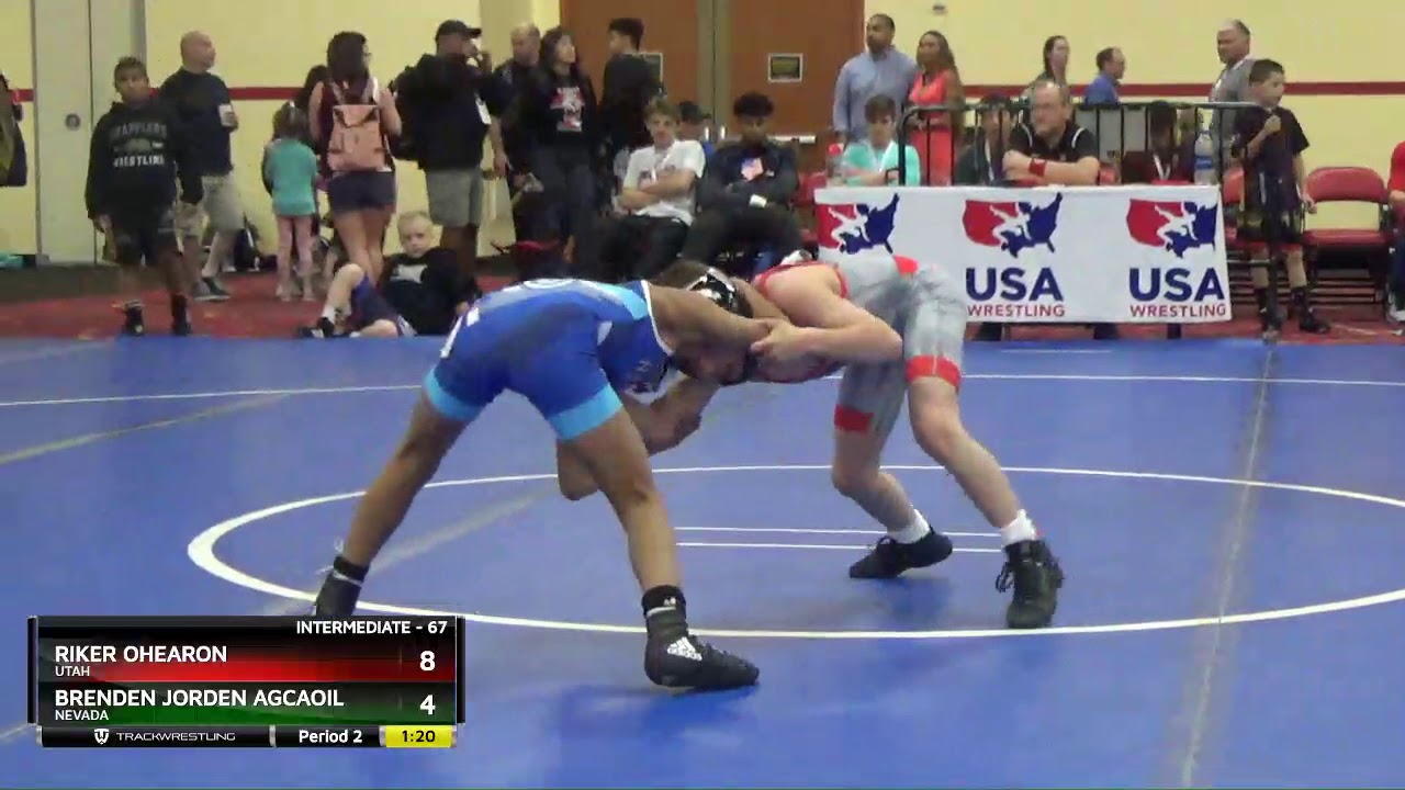Intermediate 67 Riker OHearon Utah Vs Brenden Jorden Agcaoili Nevada ...