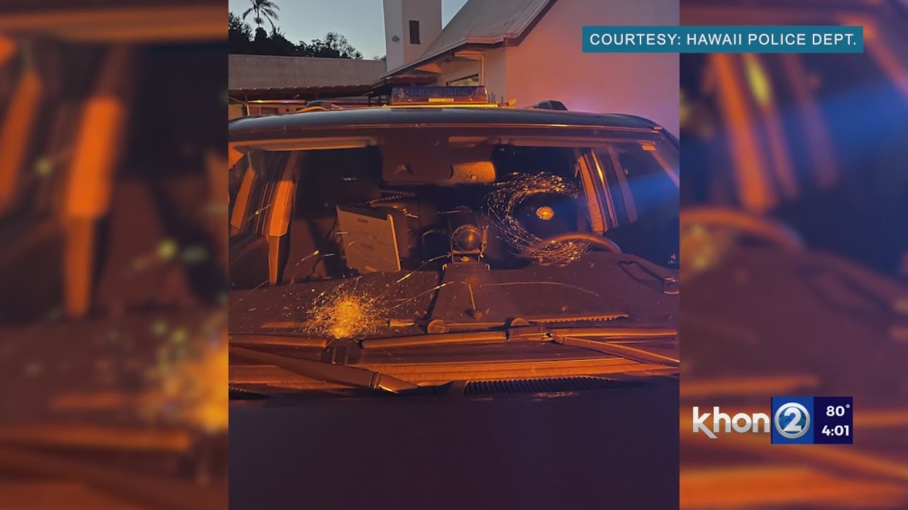 Hawaii police officers shot at during pursuit, suspects in custody ...