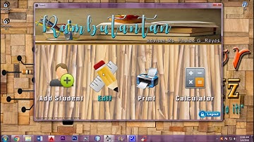 Visual Basic 6.0 with Add, Edit, Delete, Update and Print