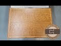 Sewing Table and Stool Part 2: Curly Cherry Veneer Table Top Sewing Table and Stool Part 2: Curly Cherry Veneer Table Top