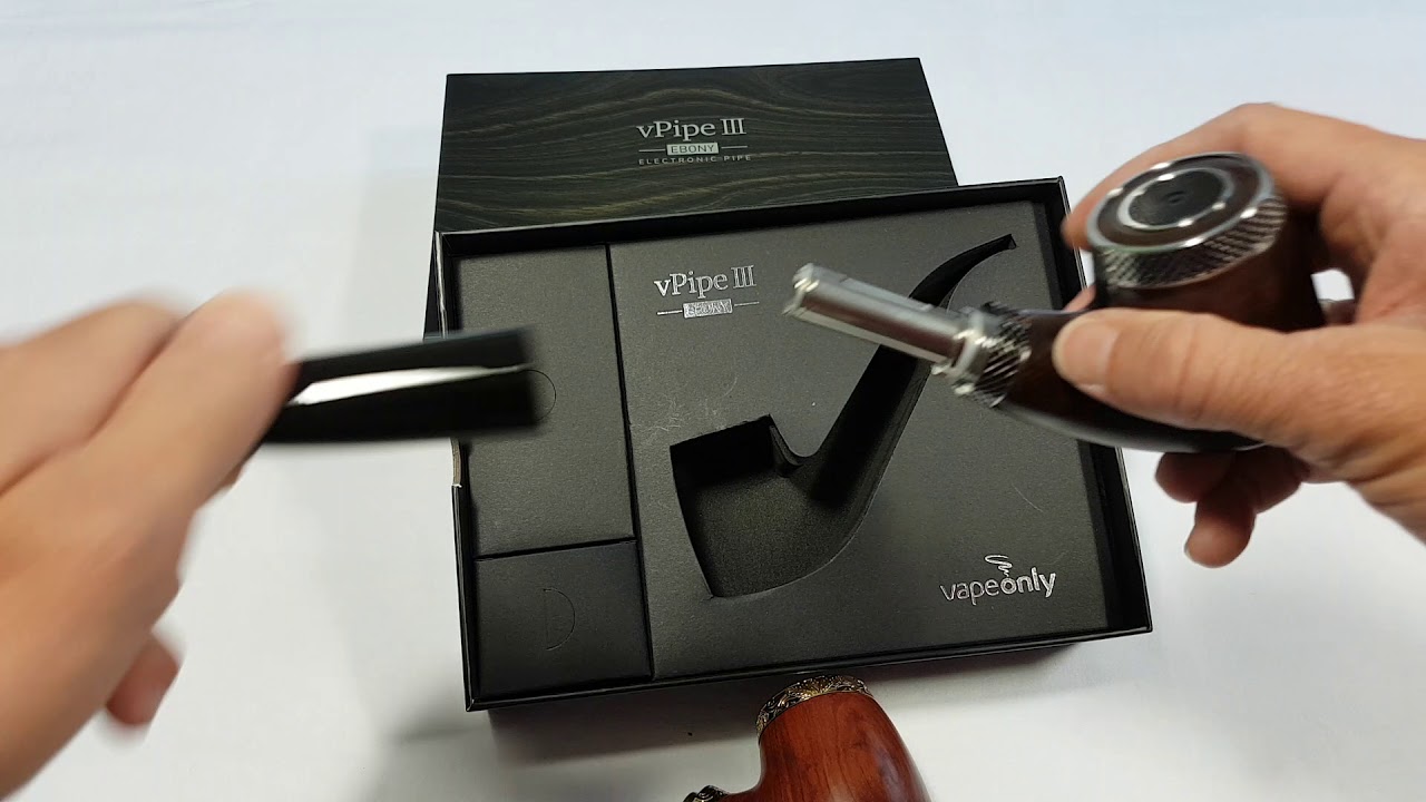 VPipe III Ebony von VapeOnly deutsch, Vorstellung ePfeife Ebony