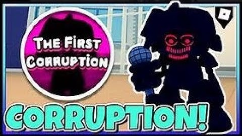 How to get THE FIRST CORRUPTION badge in a funky fnf rp