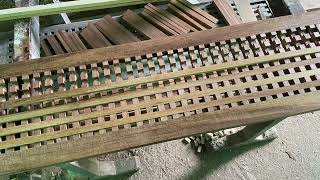 Passerella carabottino in Teak - Teak grating walkway