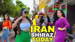 IRAN  walking in Shiraz city today: mobile center vlog 2024 (ایران)