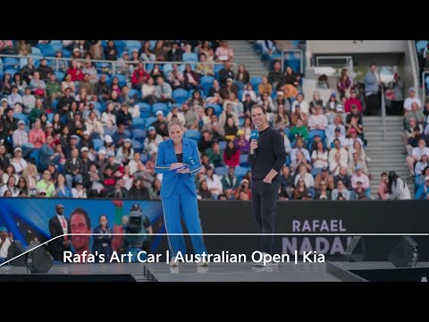 Rafa's Art Car | Australian Open | Kia