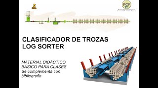 02- Clasificador trozas industria maderera, foresto industria, log sorter