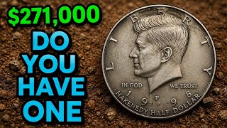 Three Coins, One Mystery! 1998-P Kennedy Half Dollar Worth $125,000 😱