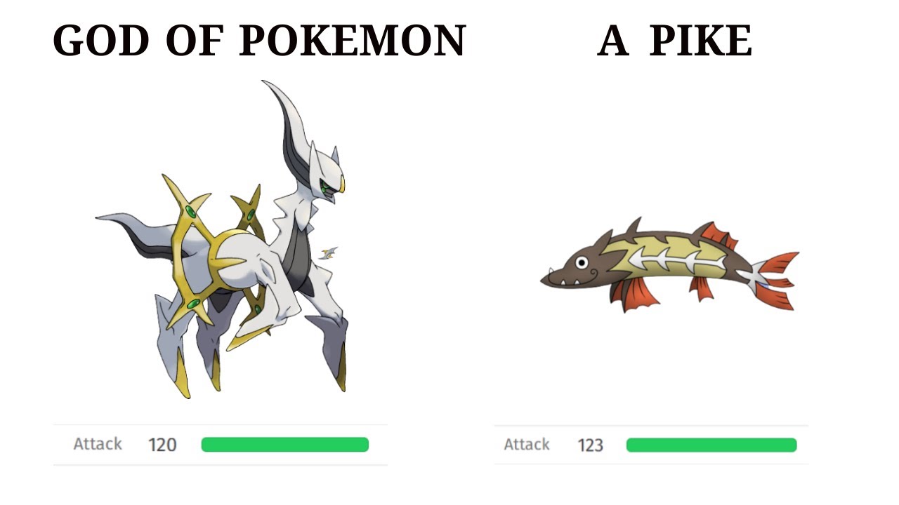 Pokemon stats make no FU- sense (Fish Edition)🐟