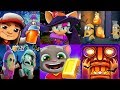 Oddbods Turbo Run VS Despicable Me Minion Rush  Sonic Dash Subway Surfers Mexico TalkingTom Gold Run