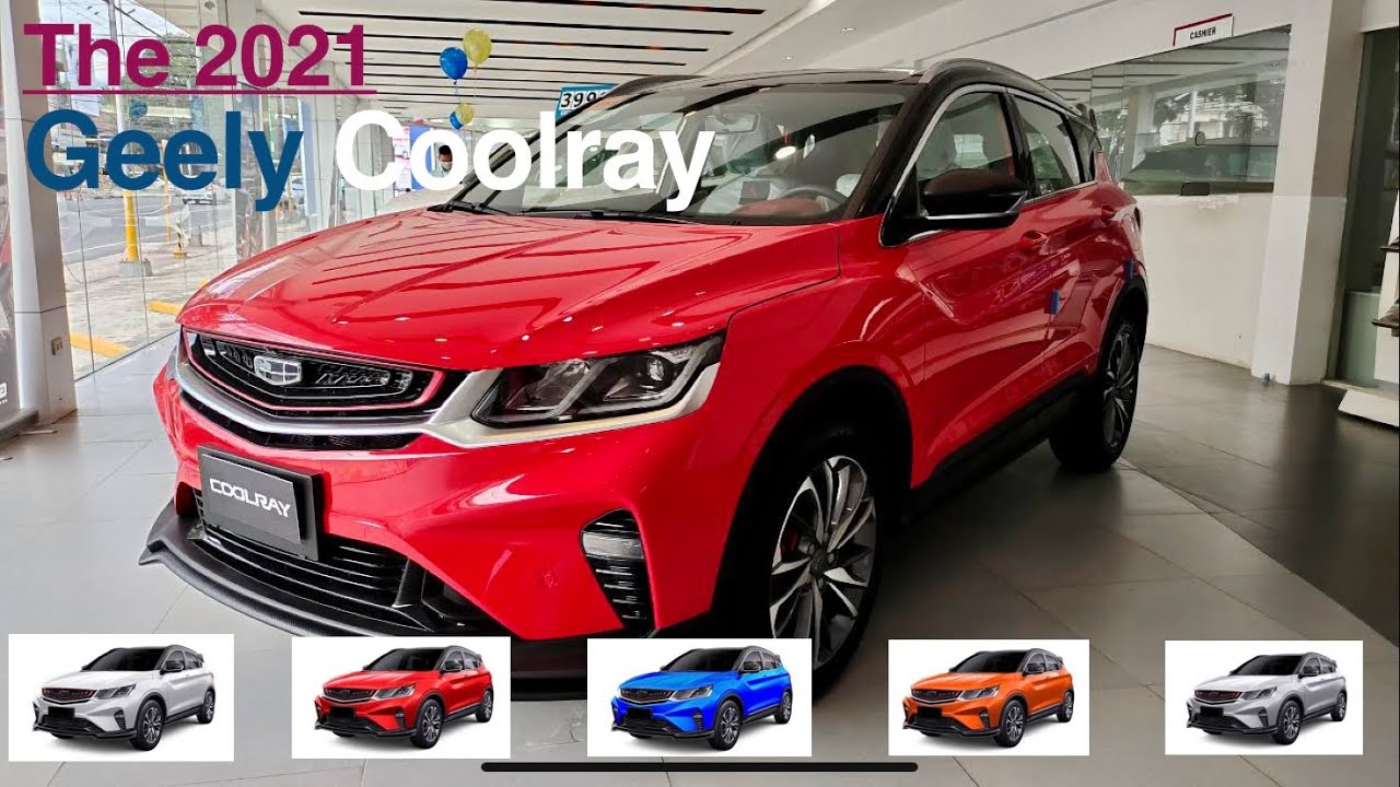 Geely coolray 2021 года