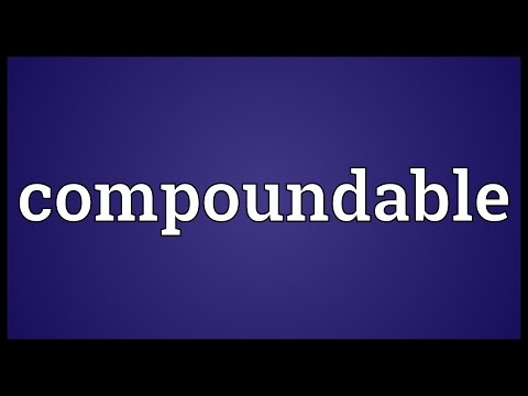 Header of compoundable