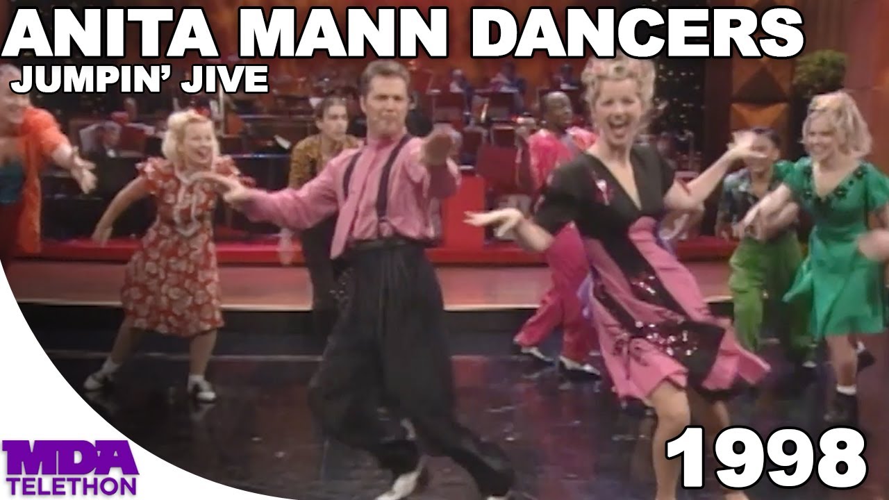 Anita Mann Dancers Jumpin Jive 1998 Mda Telethon Youtube 