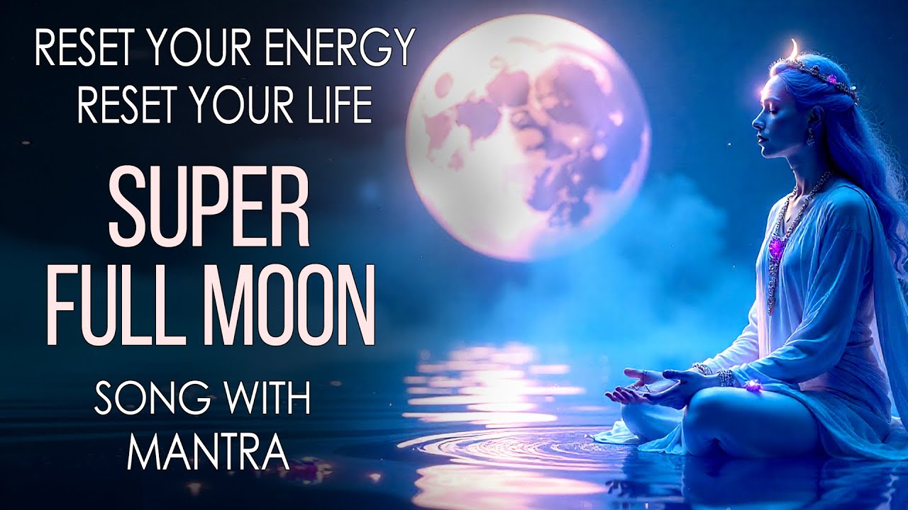 SUPER FULL MOON 🌕 NEW LIFE STARTS TODAY! POWERFUL MANTRA TO BEGIN AGAIN