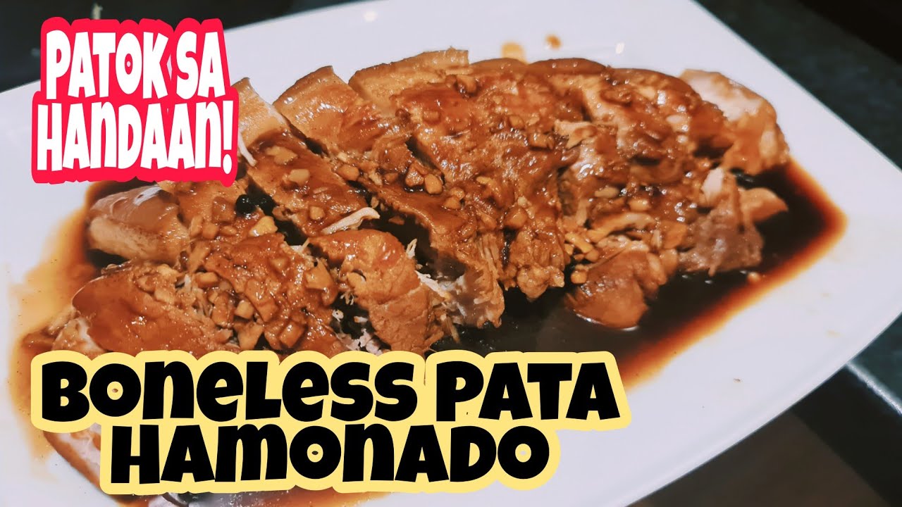 BONELESS PORK PATA HAMONADO RECIPE BONELESS PORK HAM LEG RECIPE 